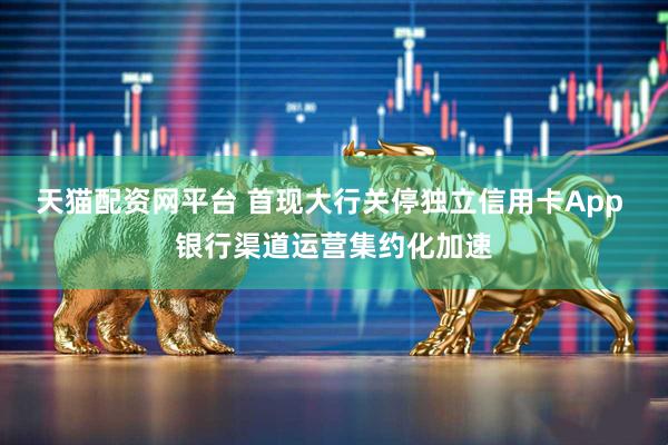 天猫配资网平台 首现大行关停独立信用卡App 银行渠道运营集约化加速